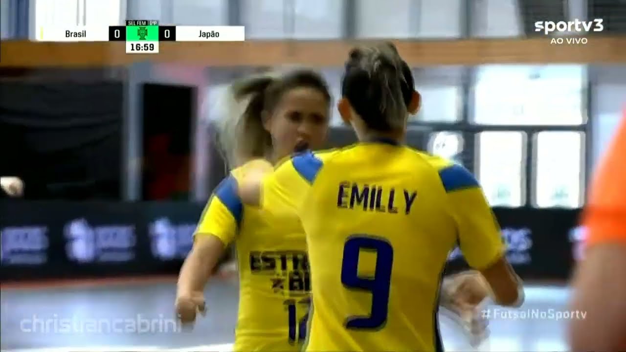 Brasil 5x1 Japão | Gols | Torneio Internacional de Futsal Feminino Fafe (Portugal) 2024