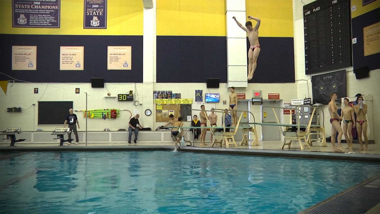 Neuqua Valley Sectional, Boys Diving // 02.18.17