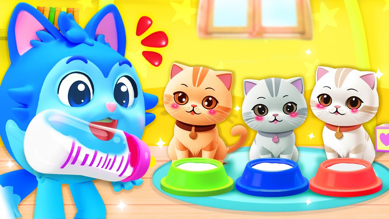 Three Little Kittens + More Nursery Rhymes & Kids Songs I Learning Good Habits - English Song