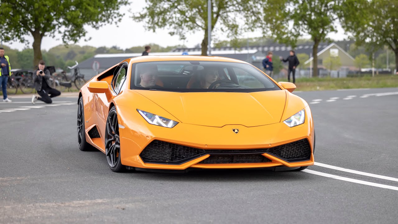 Lamborghini Huracan - Accelerations, Revs & Crackles !