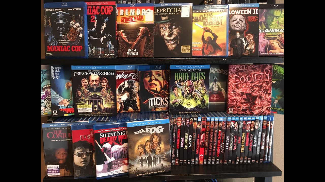 My ENTIRE Horror Blu Ray Movie Collection