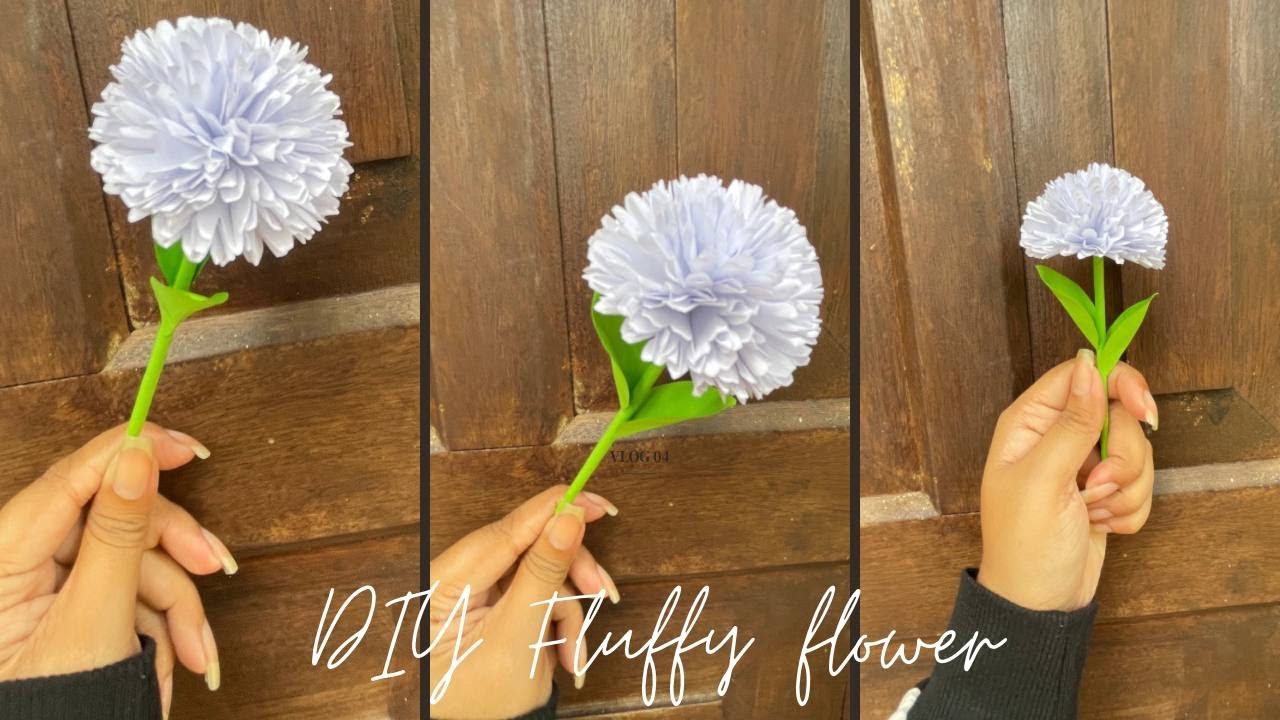How to Make a Beautiful Handmade Flower🌼| Easy DIY Craft Idea | Step-by-step DIY💡