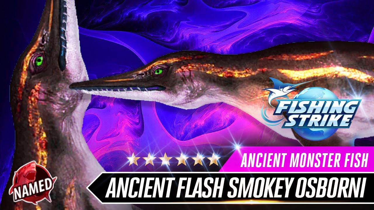 Ancient Flash Smokey OSBORNI Mosasaurus named fish Hellish Desert  Ancient earth - MONSTER FISH