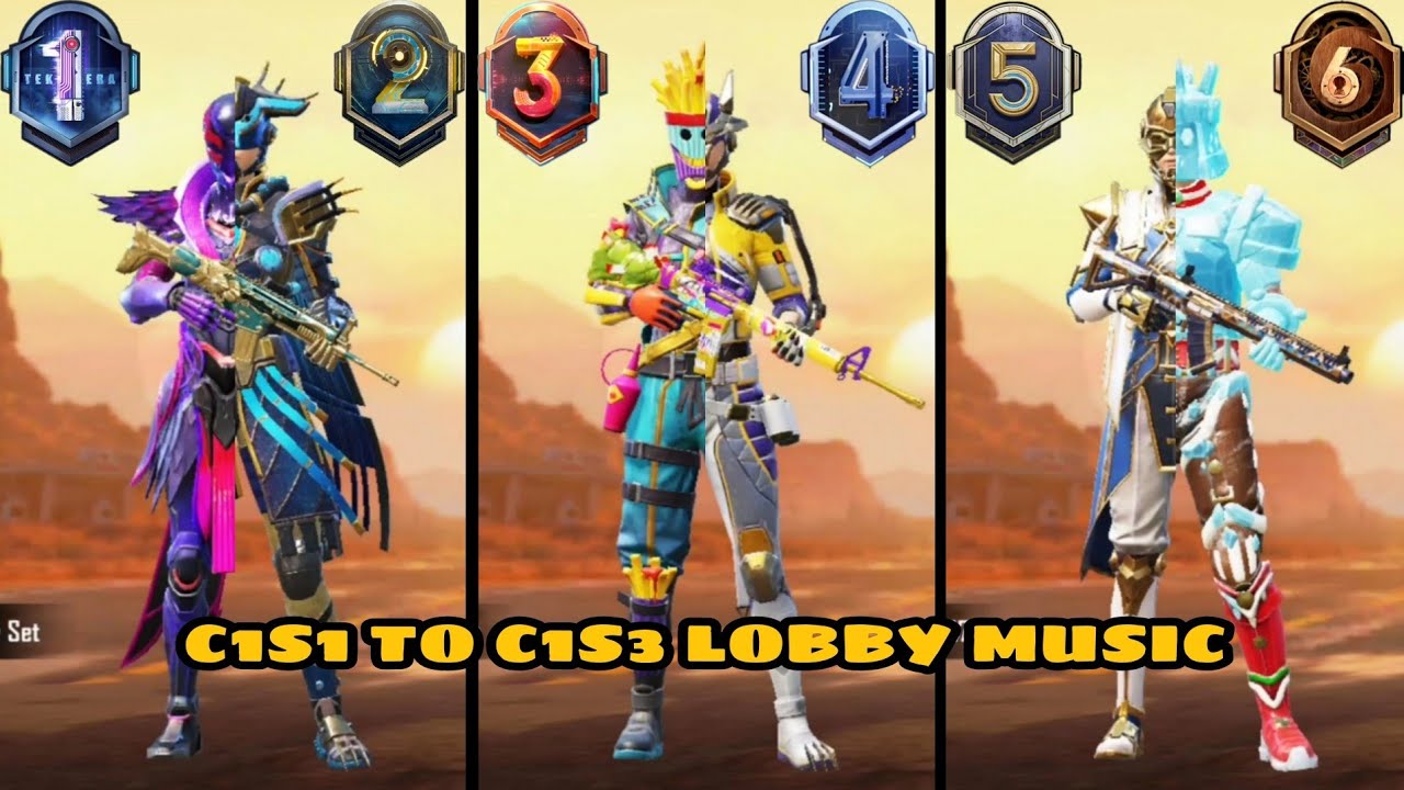 CYCLE 1 Lobby music (C1S1-C1S3) | PUBGM/BGMI