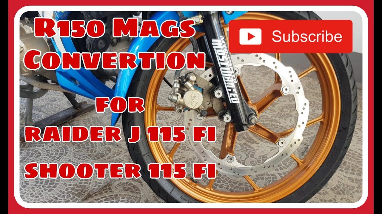 R150 Mags Conversion for Raider J 115 fi & Shooter 115 fi