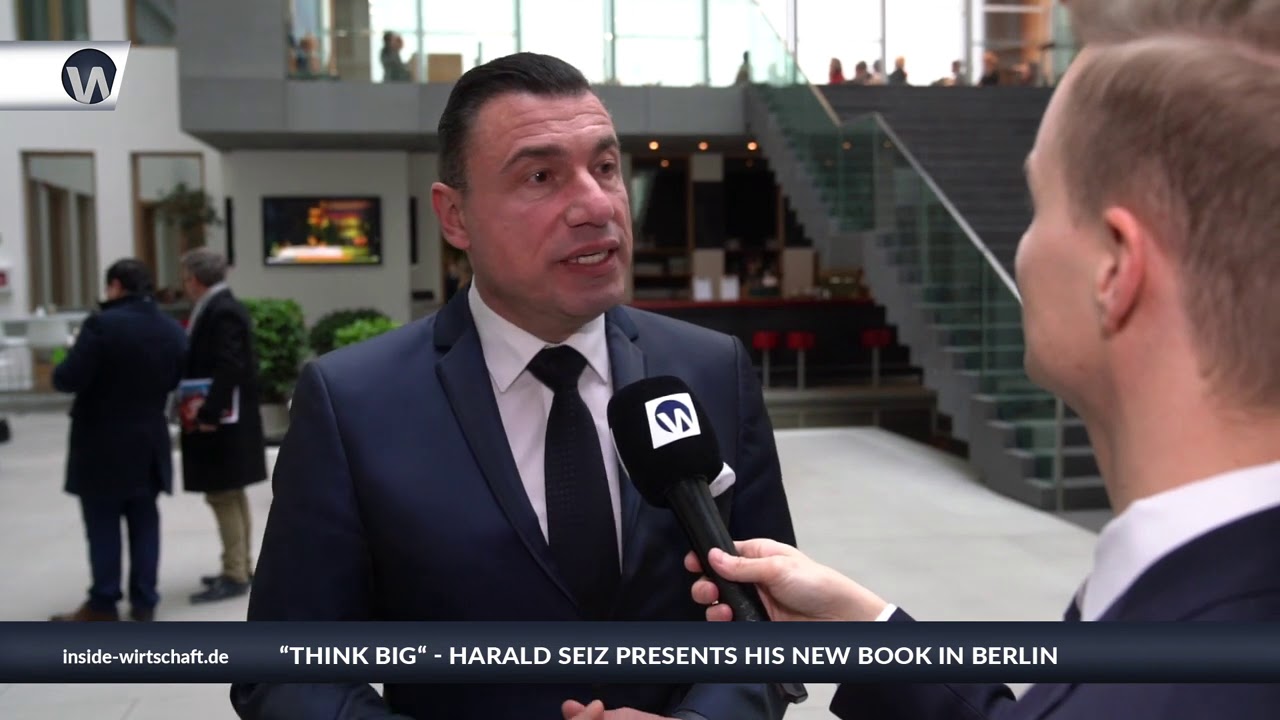 'Think Big'   Harald Seiz presents his new book in Berlin