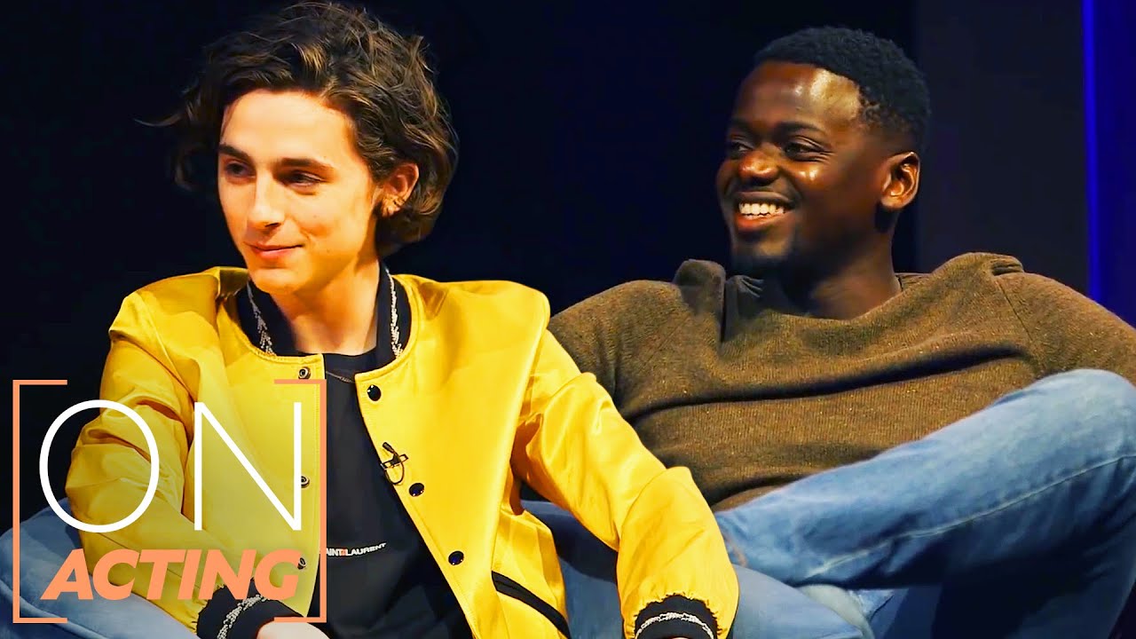 Timothée Chalamet and Daniel Kaluuya Discuss Get Out and Call Me By Your Name | On Acting