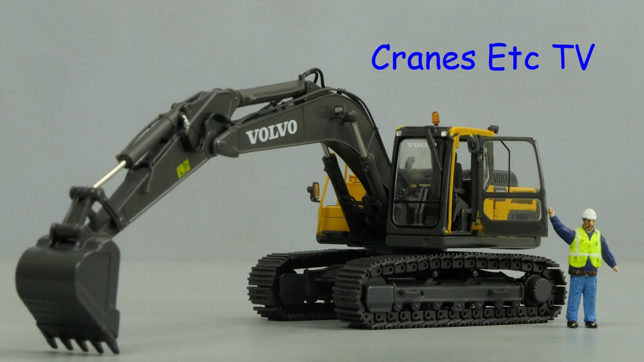 Экскаватор Motorart Volvo EC200D от Cranes Etc TV