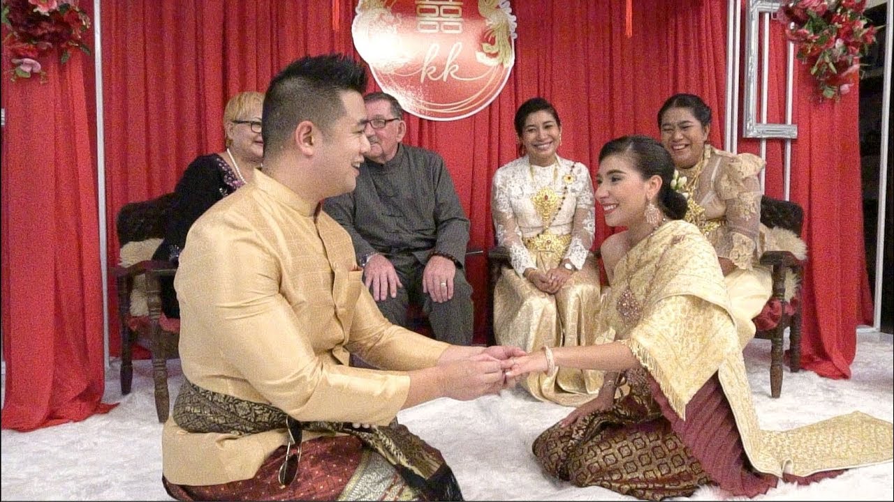 Peter & Kistena Thai Wedding Ceremony, Saturday 22nd December 2018
