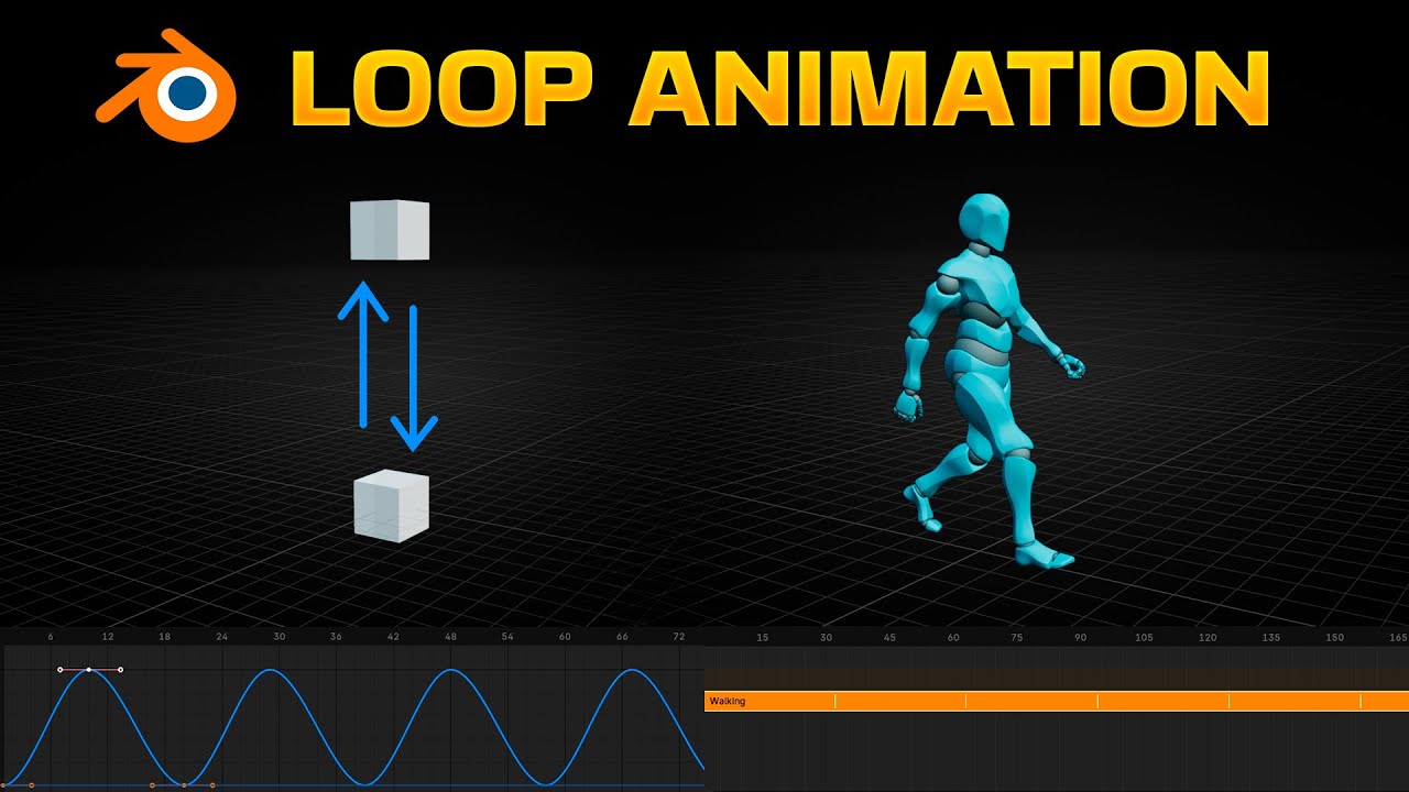 Cómo Crear Loops de Animación en Blender 5.0 (Objetos y Personajes)