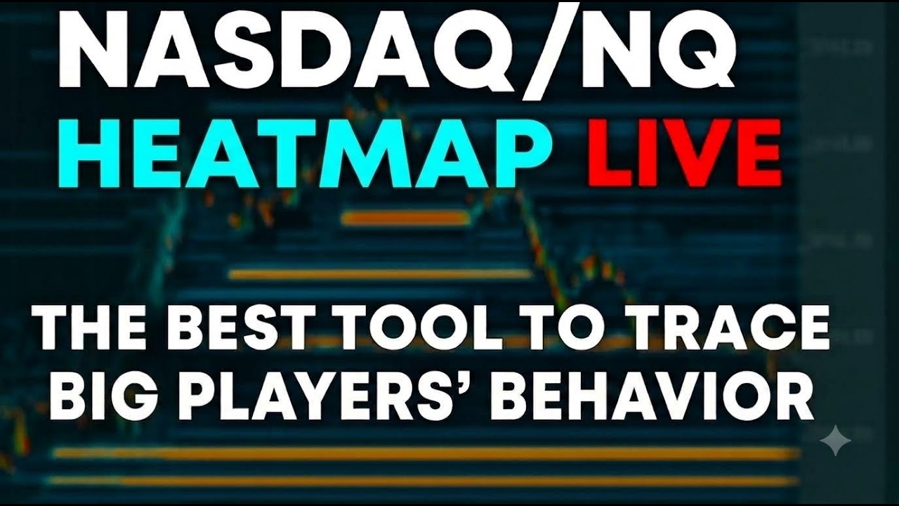 NQ Bookmap Live | NQ Futures | NASDAQ Futures | Liquidity | Heatmap | Live Trading