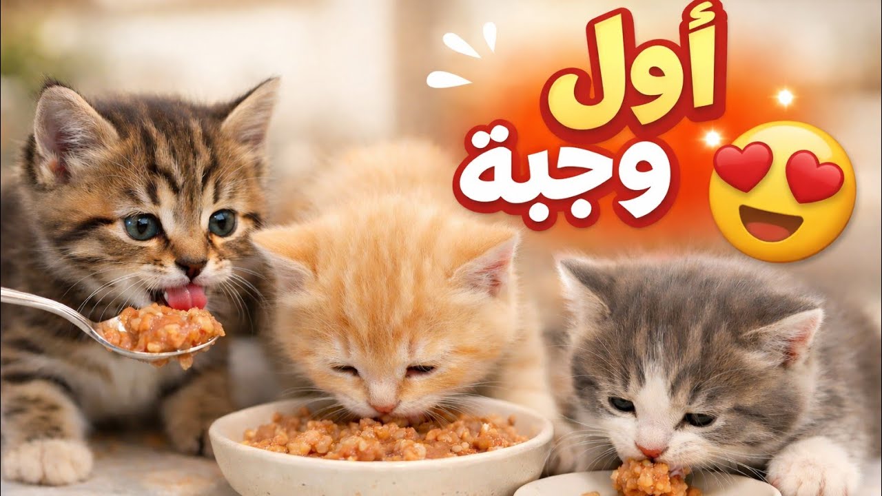 تعالوا شوفوا البيبي لأول مرة يكلوا أكل خارجي ....