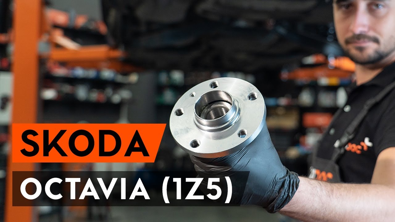Cum se înlocuiește rulmentul roată spate la OCTAVIA (1Z5) [TUTORIAL AUTODOC]