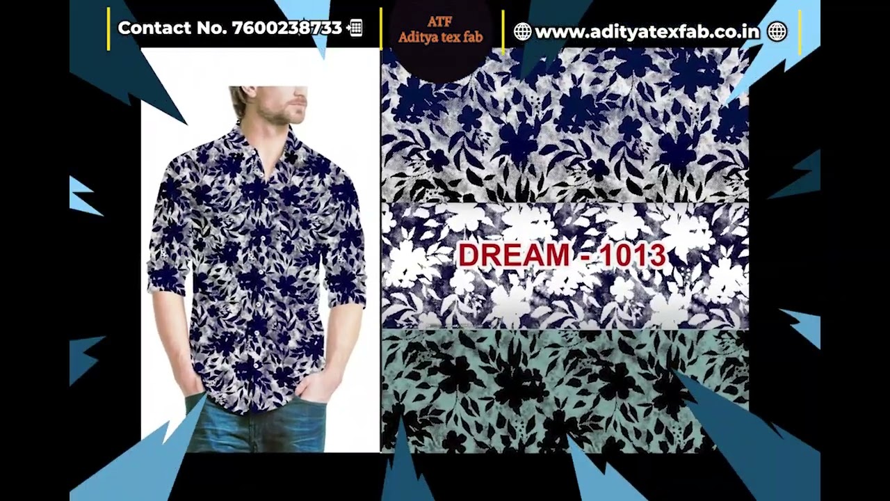 PRINT SHIRT FABRIC/SHIRT FABRIC  MANUFACTURES AND WHOLESALERS/COTTON SHIRT FABRIC/ADITYA TEX FAB