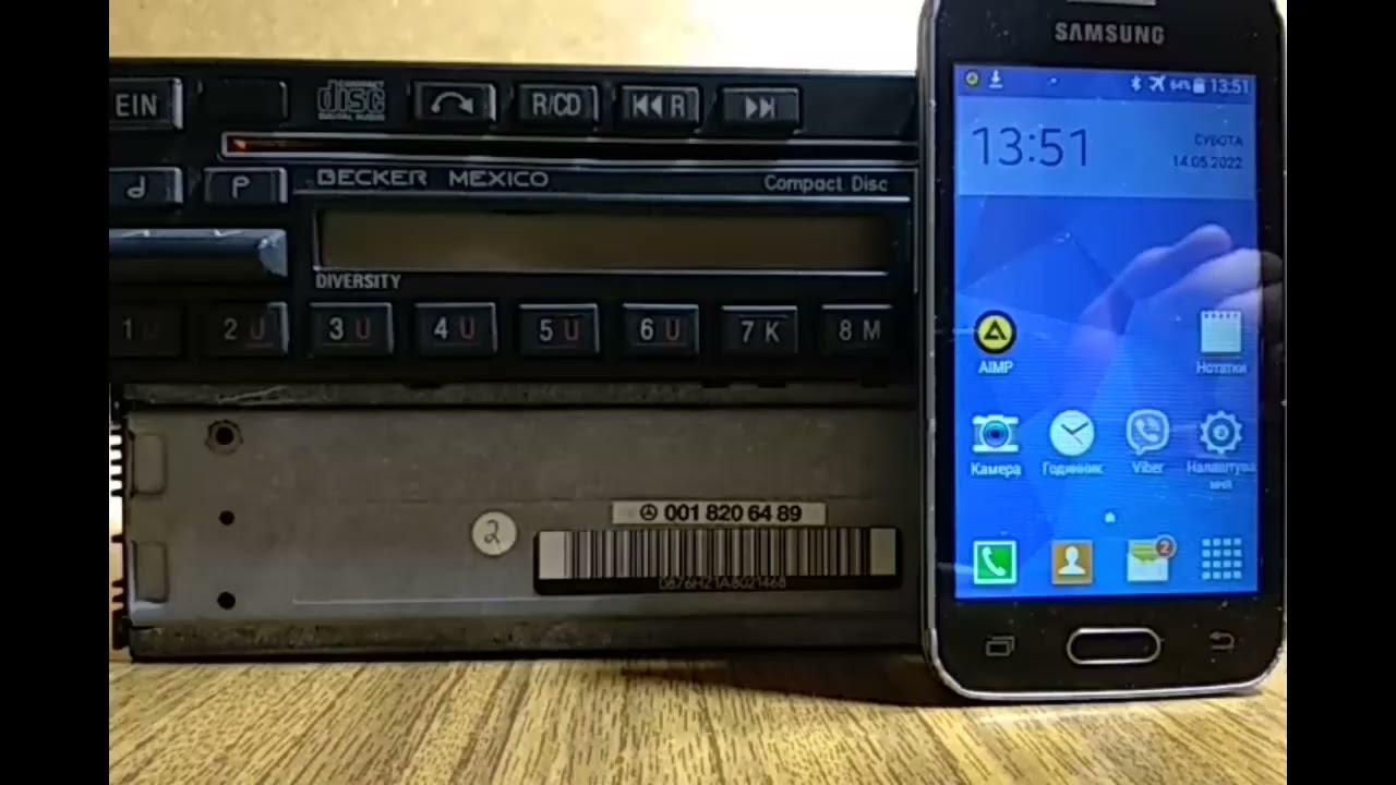 Mercedes W124 bluetooth Becker Mexico CD BE0876