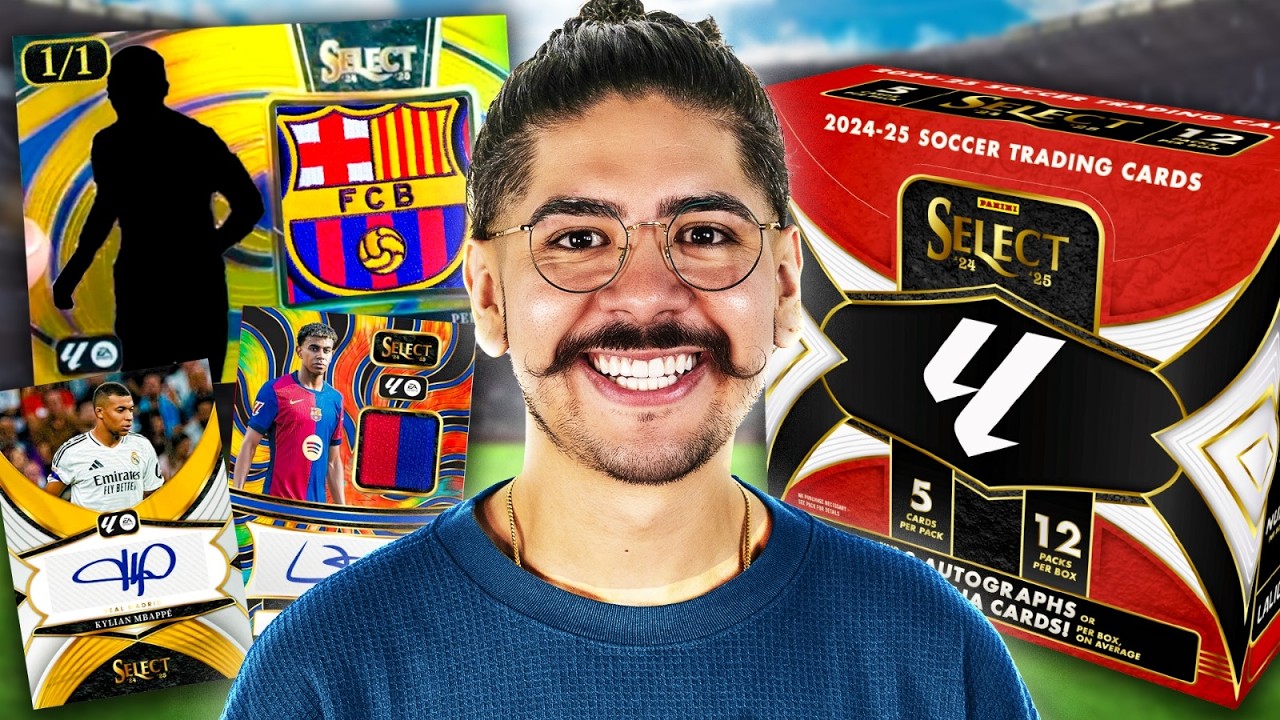 1 OF 1! 2024/24 PANINI SELECT LA LIGA SOCCER!