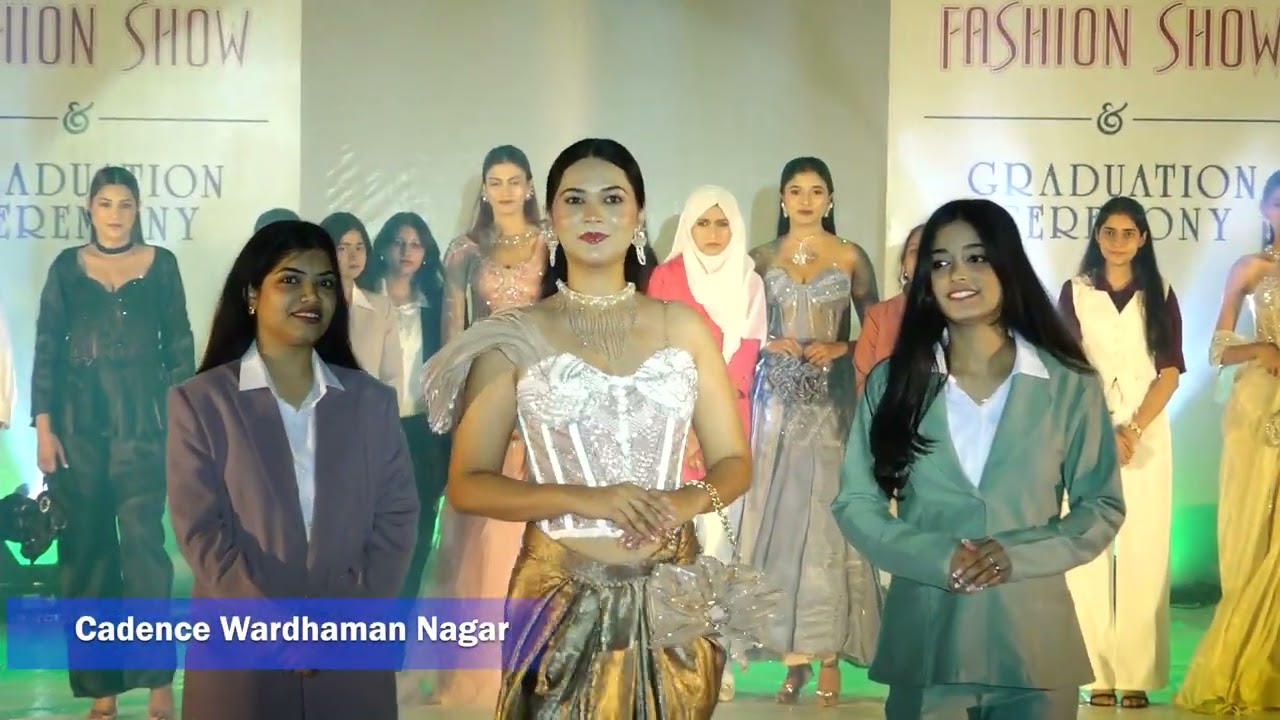 Fashion Designer Students 2nd walk by cadence wardhamannagar 2025