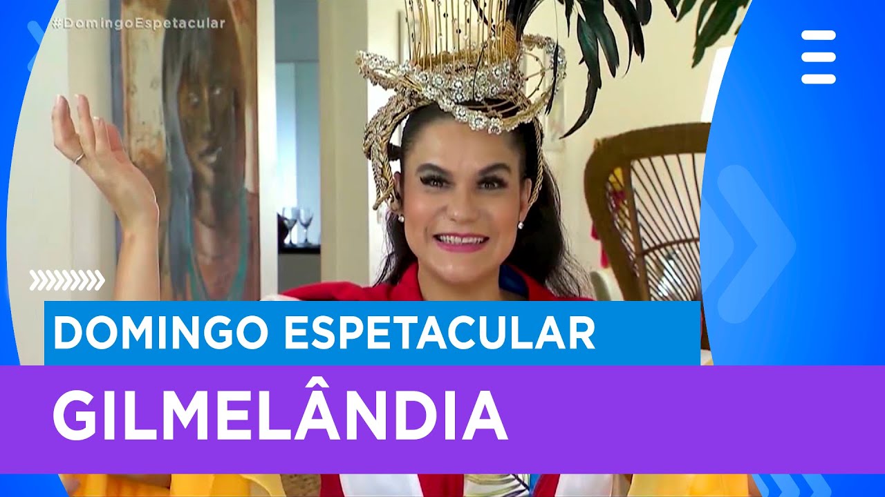 Domingo Espetacular mostra por onde anda a cantora Gilmelândia