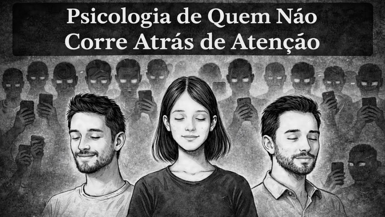 Psicologia de Quem Não Corre Atrás de Atenção