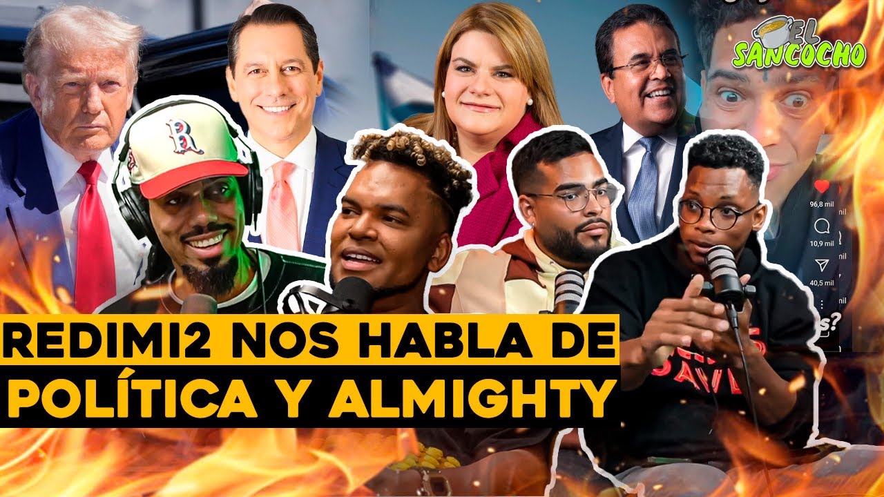 REDIMI2 HABLA POLÍTICA, RELIGIÓN Y ALMIGHTY 🤯