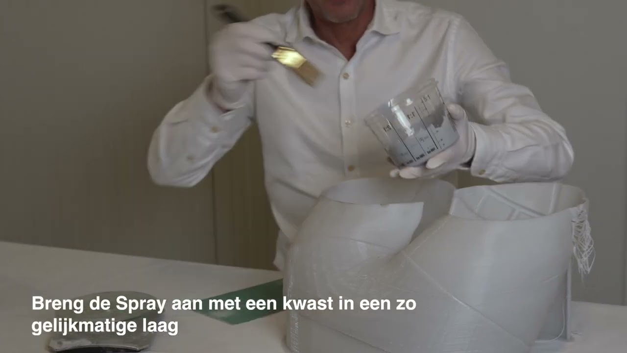 Kwastbare Plamuur voor 3D geprinte onderdelen van Vosschemie - V-Sure