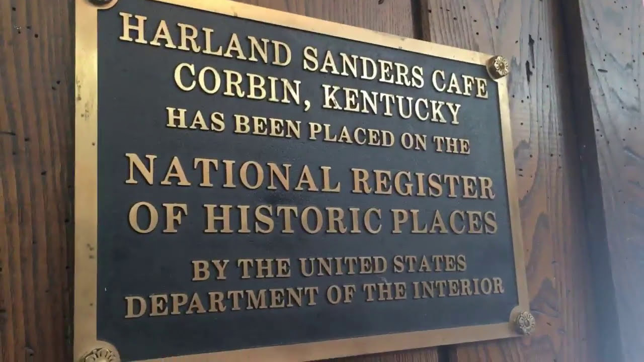 Colonel Harlan Sanders Cafe & Museum In Corbin, KY  Original KFC Kentucky Fried Chicken
