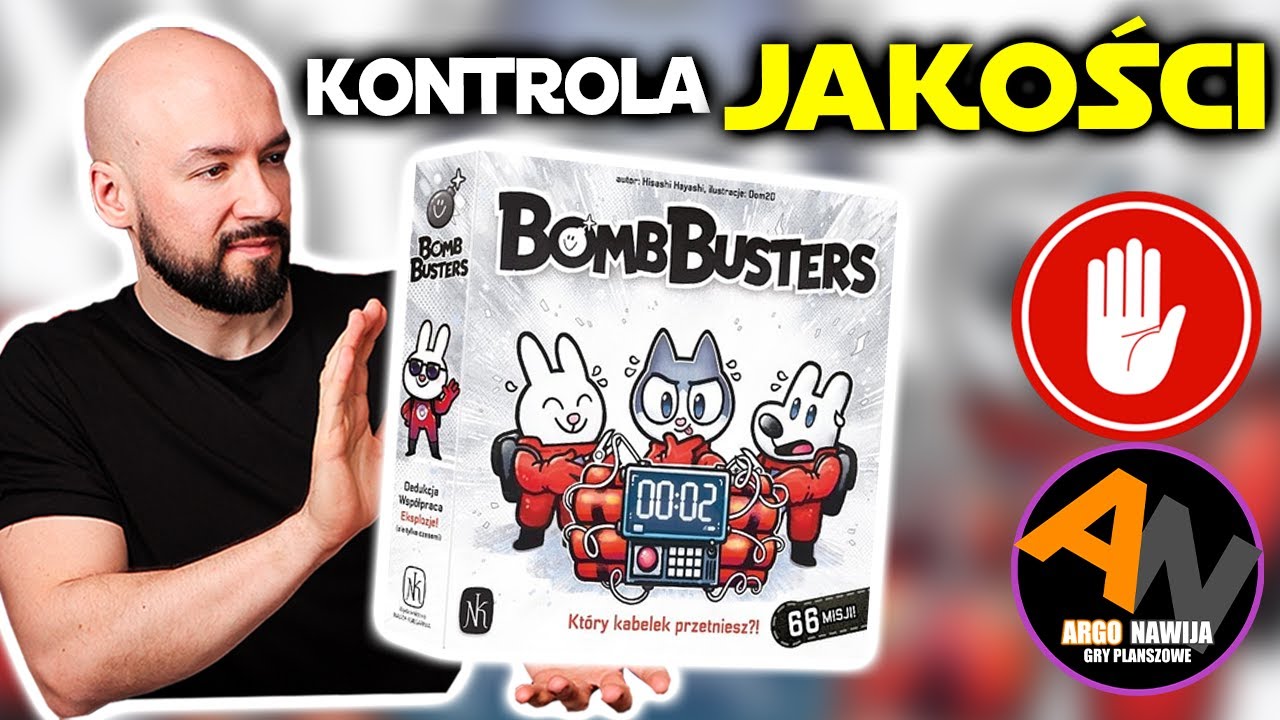 Najlepsza gra planszowa 2025?  | Bomb Busters edycja polska | Kontrola Jakości [2025]