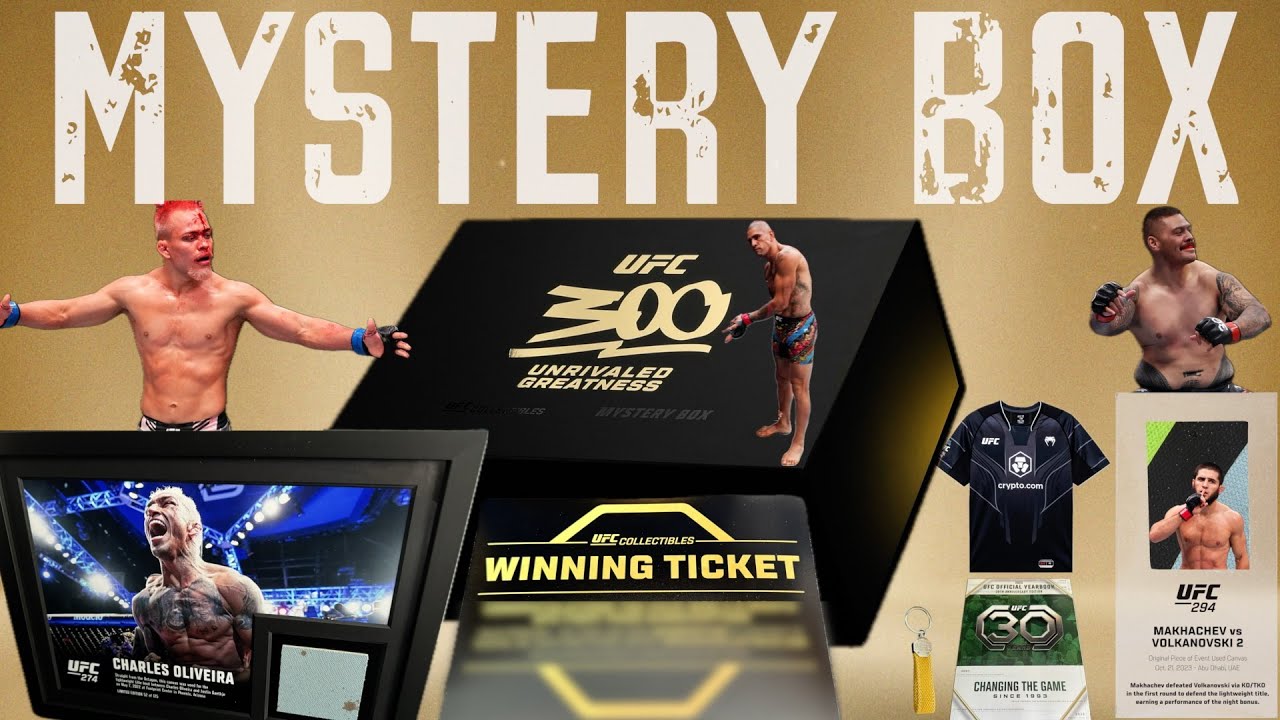 UFC 300 Mystery Box Unboxing & Review - Doers Take & Breaks
