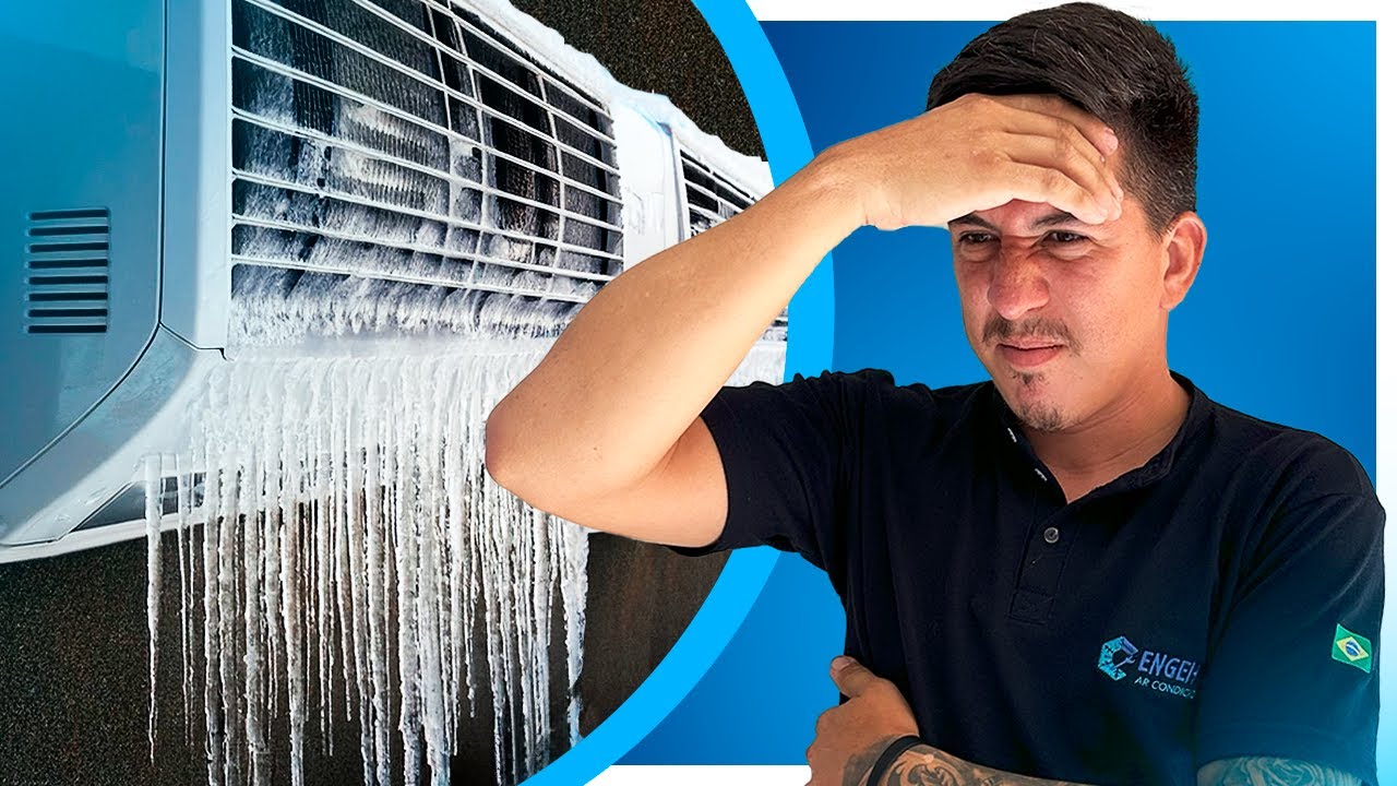 Ar Condicionado CONGELANDO: O que PODE SER, e COMO RESOLVER?🥶