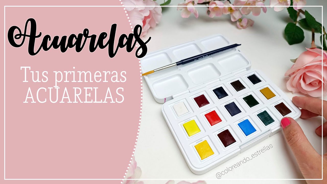 Tus Primeras ACUARELAS van gogh review | Caja de acuarelas para iniciarte en la Acuarela.