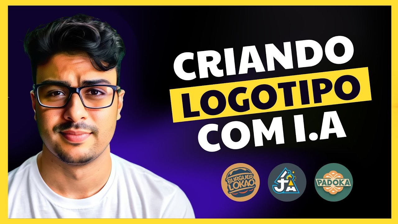 LOGOS COM I.A GR&Aacute;TIS? COMO Criar um logotipo PROFISSIONAL com I.A