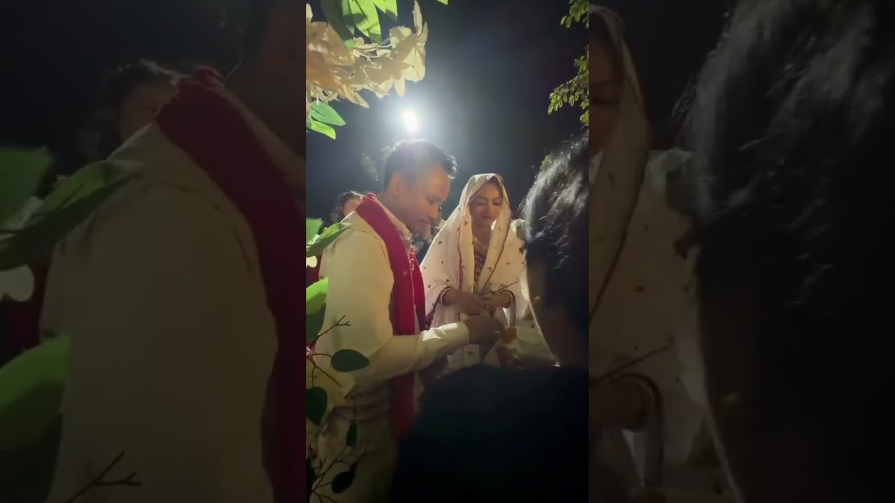 Sanjoy & malin adam asar pinso ahem nang kele ahut 