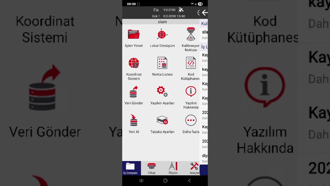 Kaya Harita - aGEO / SurPro TG20 İndirgeme dosyasının Kullanımı ve Kullanım Amacı