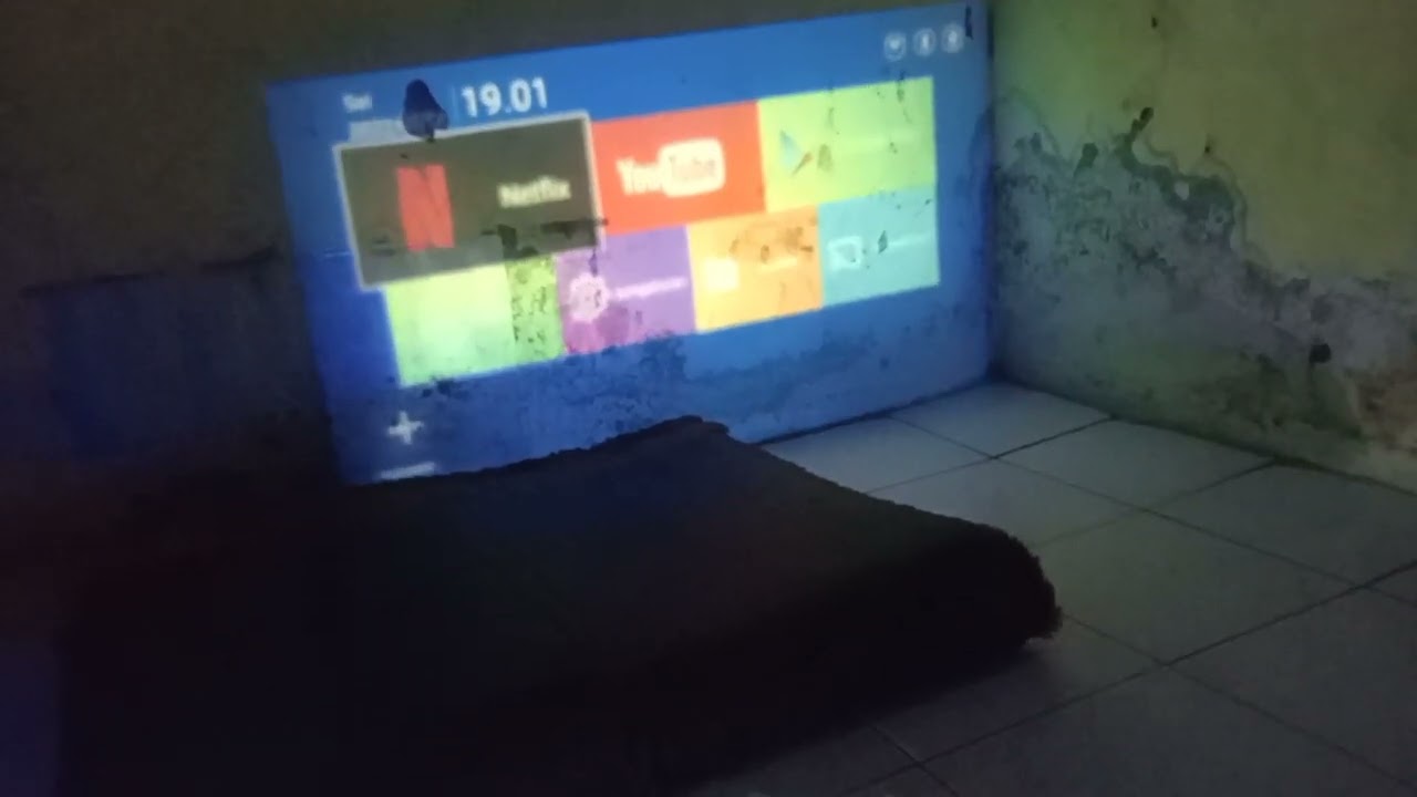 UNBOXING TRIPSKY T1 PRO PROYEKTOR ANDROID 9.0