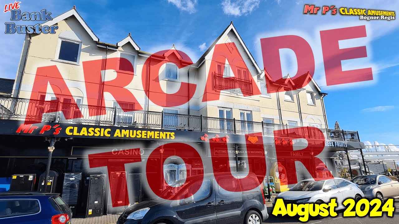 [ARCHIVE] Mr P's & Reel Fruits Bognor Walk Through & Arcade Tour August 2024 Classic Fruit Machines