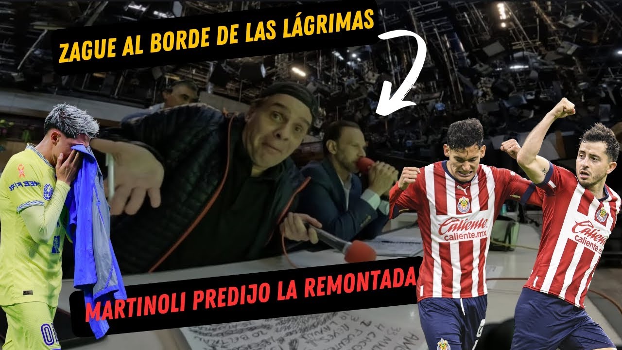 Así vivimos la épica remontada de Chivas en el Azteca... ¡Martinoli destapó la alcantarilla!