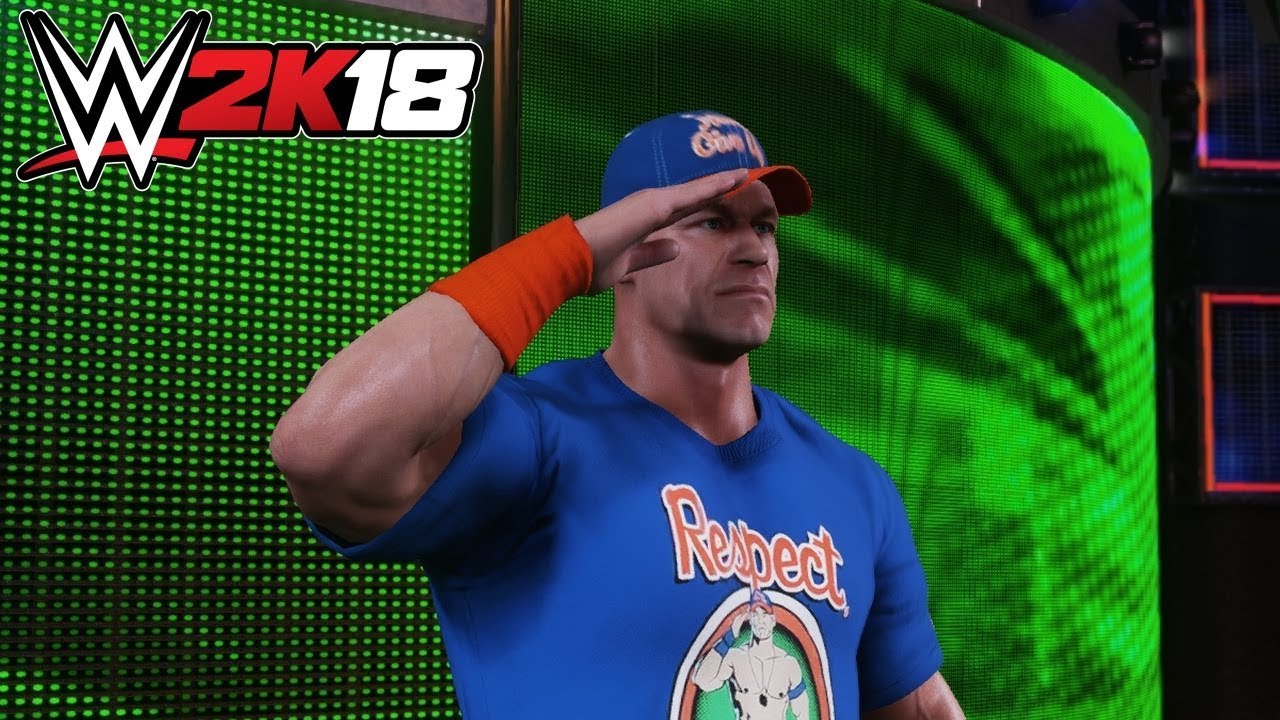 WWE 2K18 - John Cena (Entrance, Signature, Finisher)