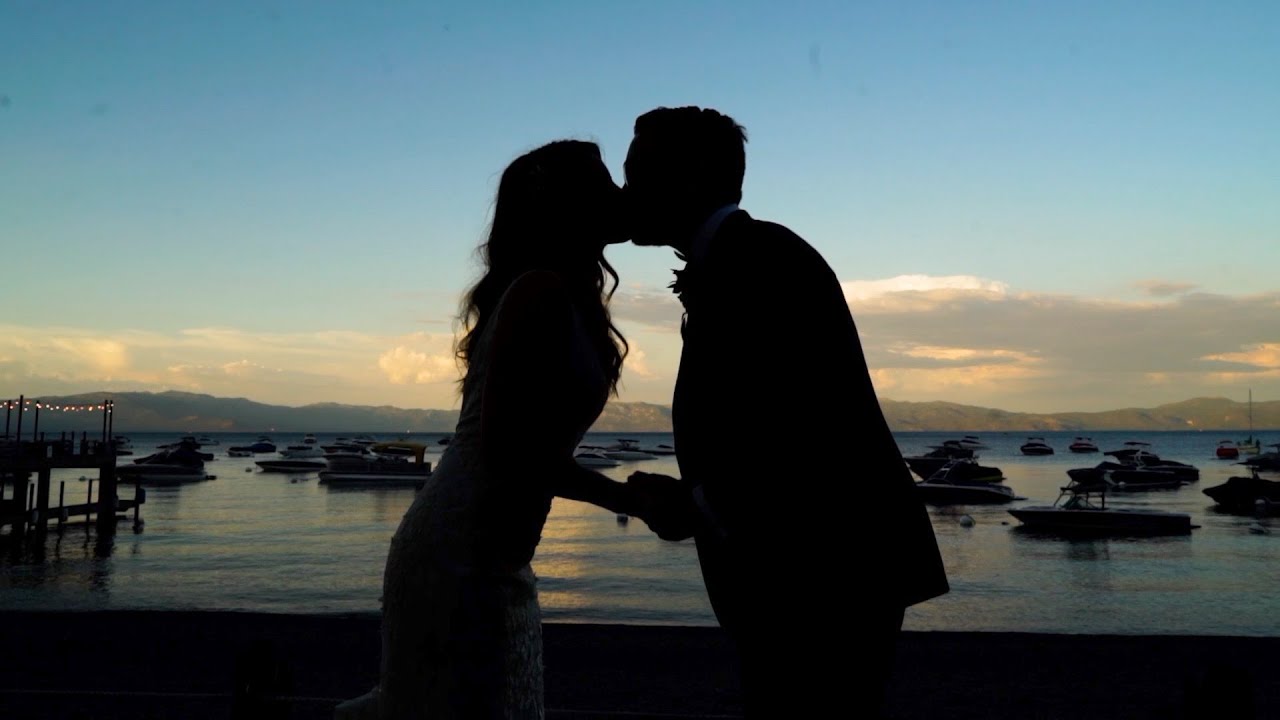 Romantic West Shore Cafe Wedding | Homewood California