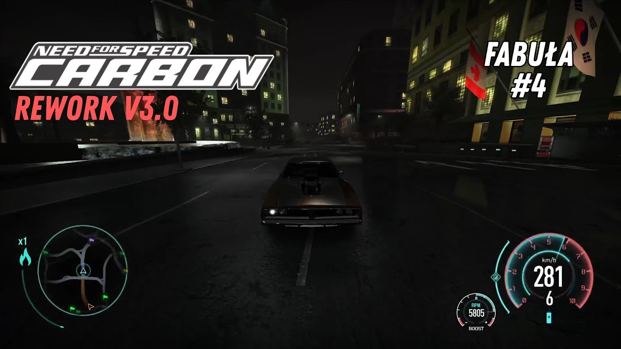Jest Dodge, ale czy jest pięknie? #4 NEED FOR SPEED CARBON REWORK v3.0