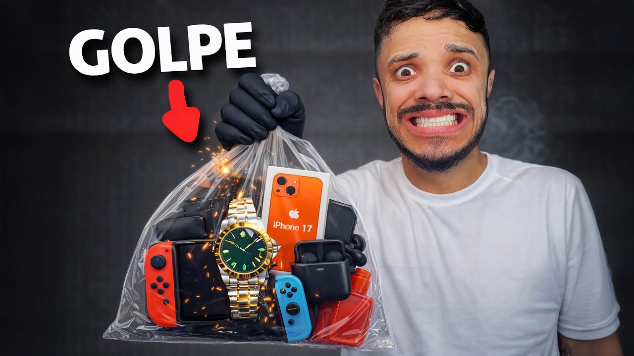 comprei TODOS OS GOLPES que vi na 25 de Março