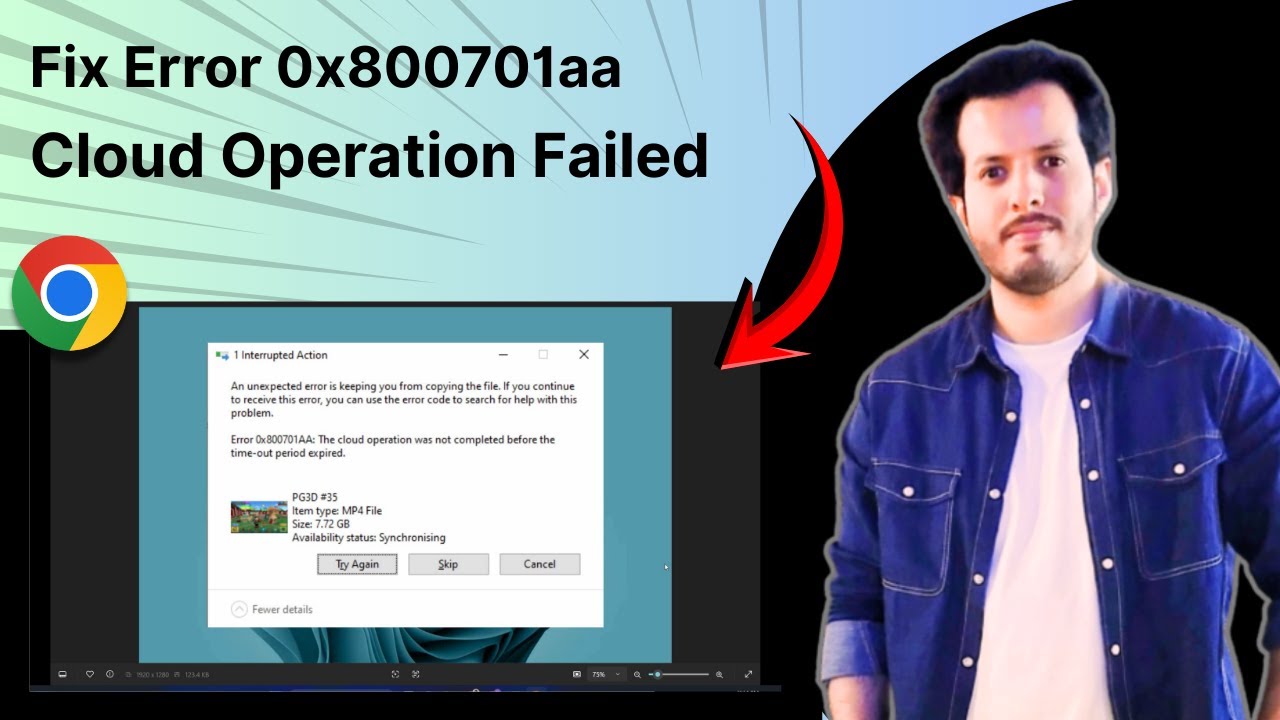 Как исправить ошибку 0x800701aa «Облачная операция не была завершена»: пошаговое полное руководство