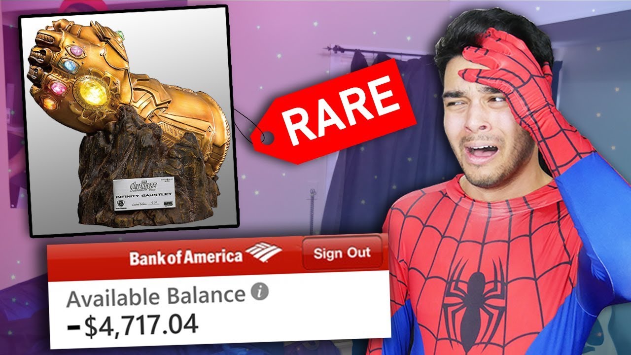 Buying EVERY Superhero item from WISH.COM! (Avengers Infinity War BedRoom MAKEOVER)