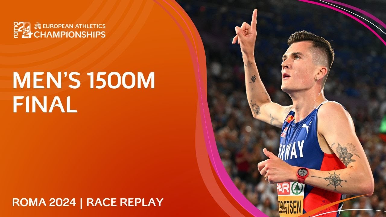 INVINCIBLE Ingebrigtsen! 💫 Men's 1500m final replay | Roma 2024