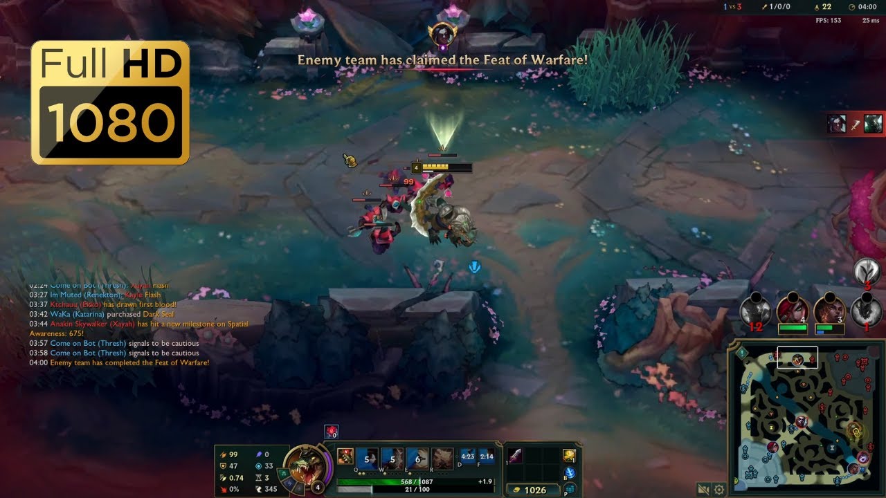 League of Legends - Renekton | Top Gameplay (No Commentary)