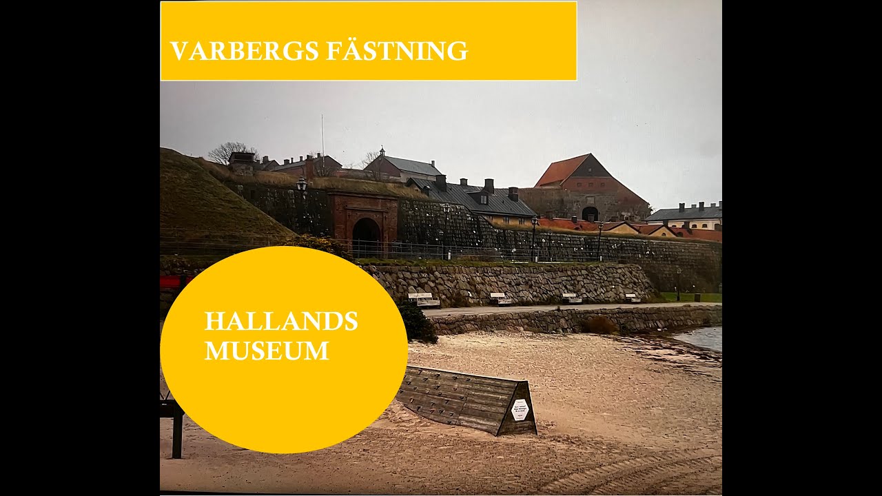 Vi besöker VARBERGS FÄSTNING och HALLANDS MUSEUM. Det blåste STORM, trodde vi skulle BLÅSA iväg