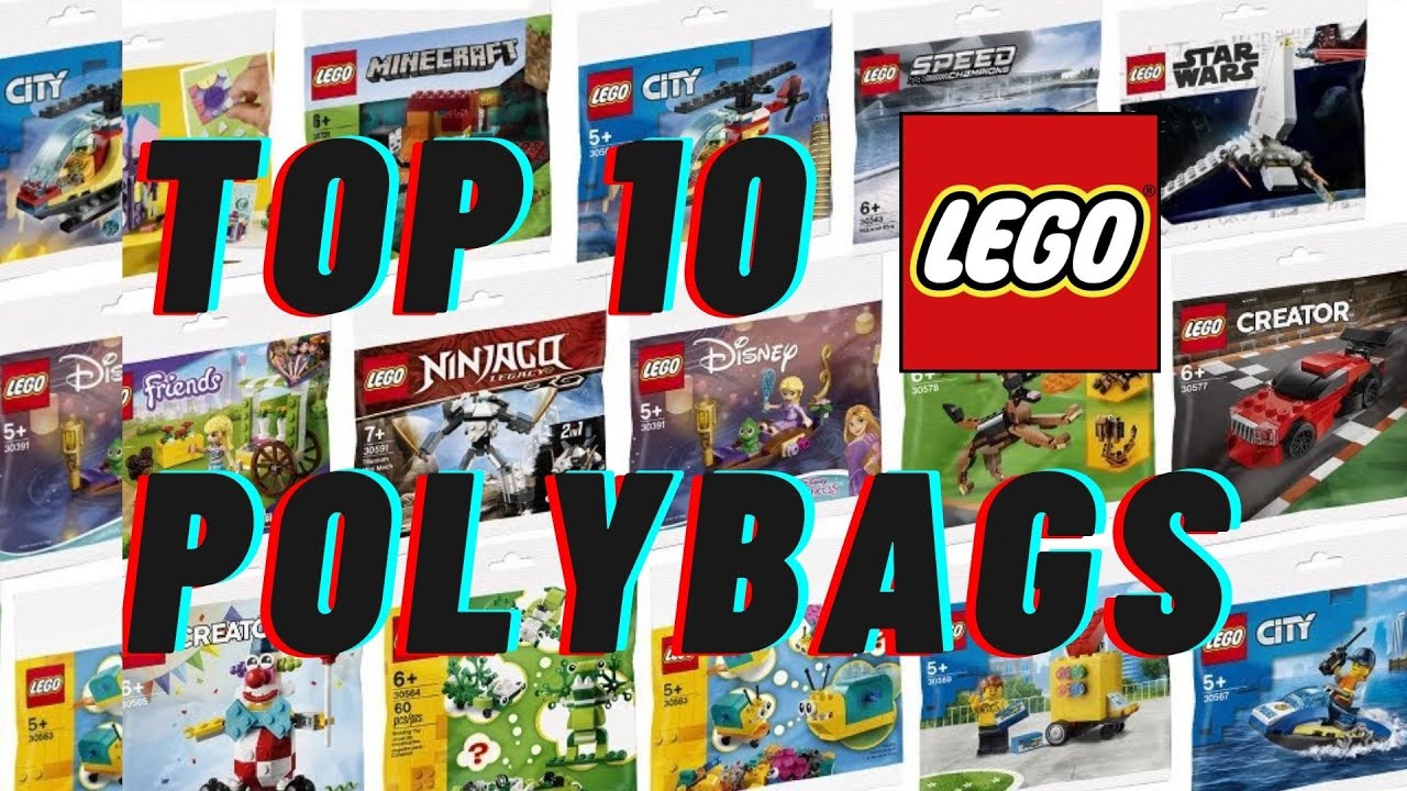 LEGO POLYBAG TOP 10 NAJLEPSZYCH ZESTAW&Oacute;W! Ninjago, Minecraft, City,  Harry Potter, Batman, Friends