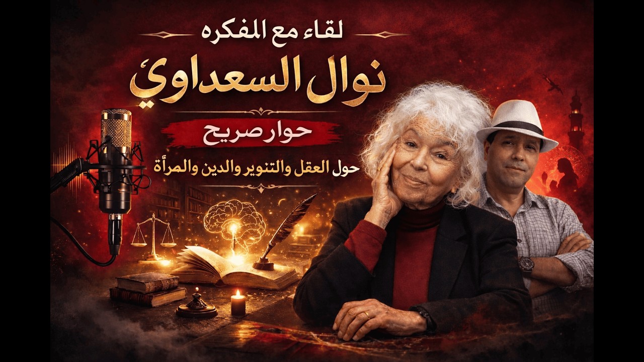 بودكاست حوار صريح مع نوال السعداوي حول العقل والتنوير والدين والمرأة