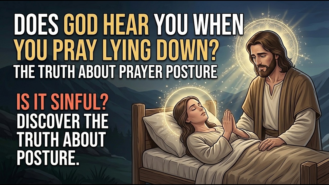 Does God Hear You When You Pray Lying Down? The Truth About Prayer Posture | Pure Bible Truth