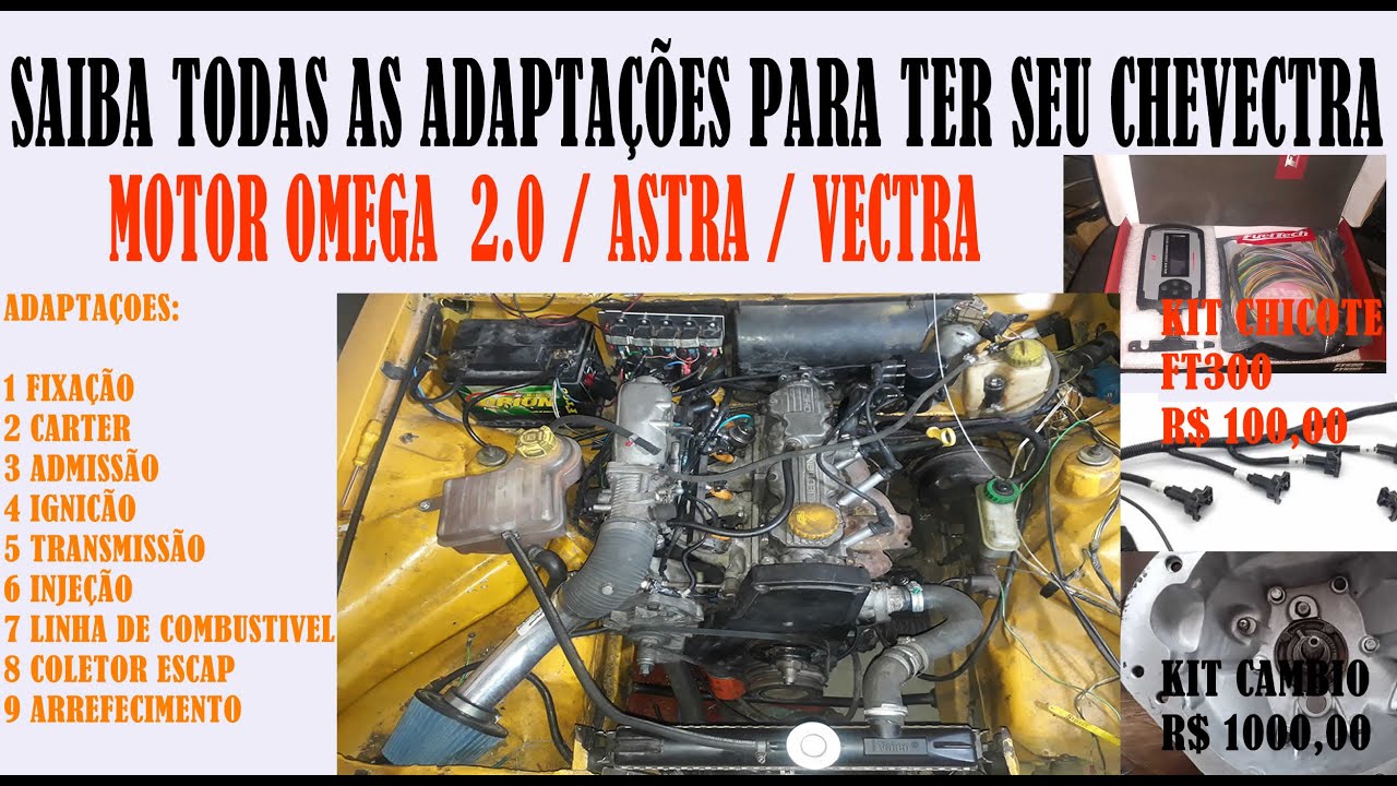 Chevectra todas as adaptações necessárias