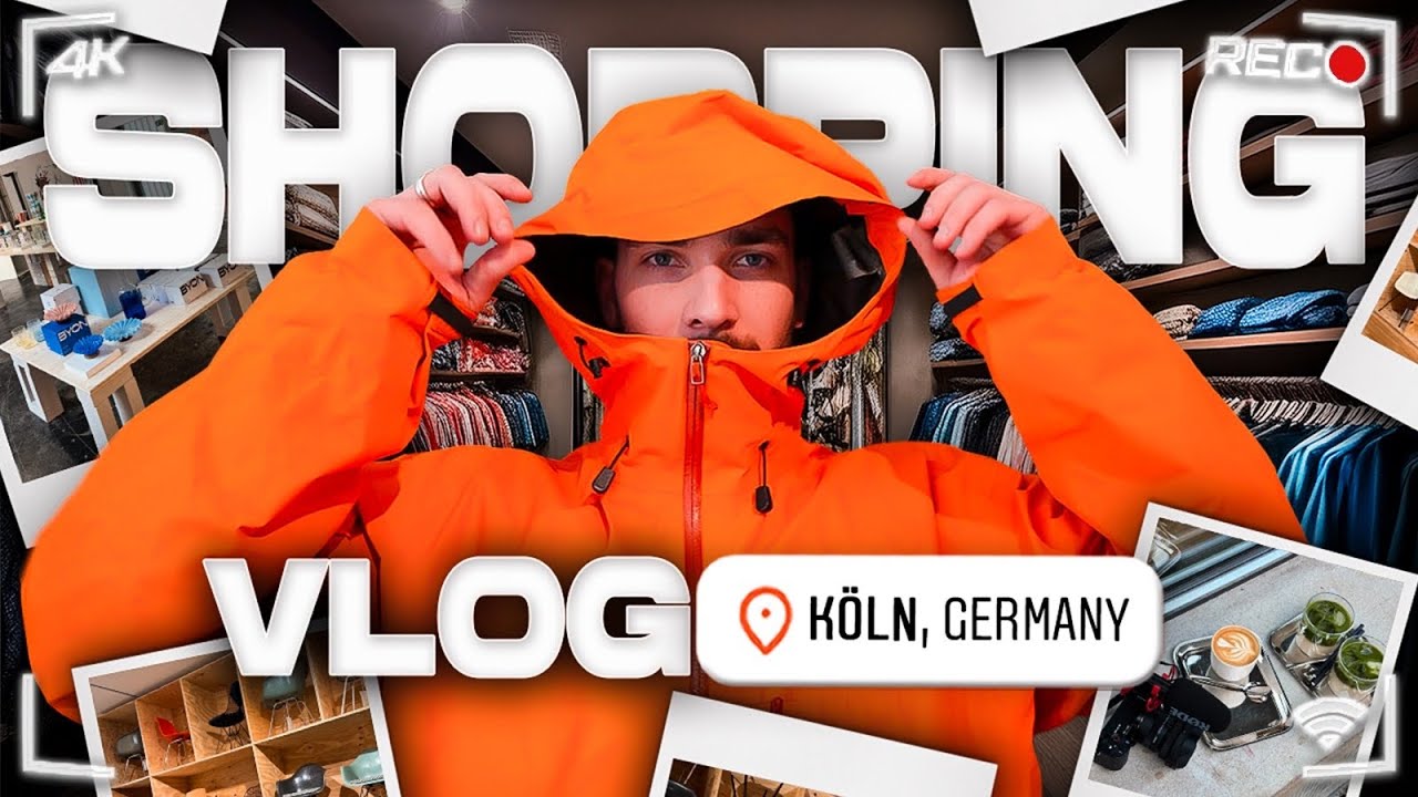 Arcteryx Grail gekauft? 🤯 XXL SHOPPING-Tour in KÖLN ft. underrated Stores🛍️ I davdhe